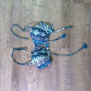 Strapless convertible bikini top xs